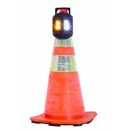 TOWMATE TRAFFIC CONE/TRIMLINE LOOPER CONE-MOUNTED LED WARNING LIGHT SYSTEM TM-LS-STND
